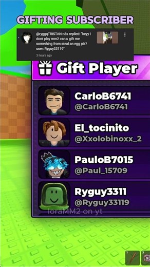 Gifting A Subscriber 50x Luminous Eggs In Steal An Egg! #shorts #roblox
