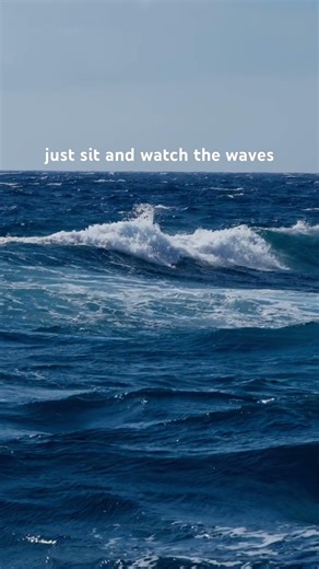 hypnotised by the power of the waves 🌊