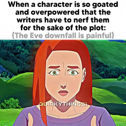 "WTF IS GOING ON?" -Atom Eve realizing that the WRITERS NERFED HER😭🙏🏻| #memes #invincible#atomeve#4k