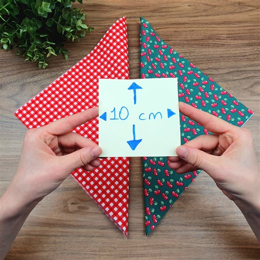 1M views · 6.6K reactions | Good Idea  It's really easy to do this with 2 pieces of square fabric! | DIY Vakti | Facebook