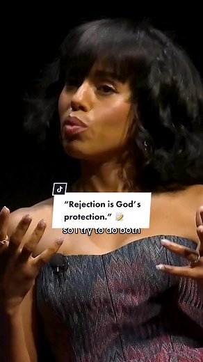 “That could’ve been your bus.” 🥲 #kerrywashington #deeprealization