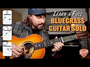 Learn a Full Bluegrass Guitar Solo 🔥 8 Incredible Licks!