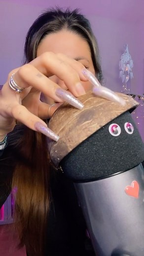 ASMR Miss Mi | Your daily dose of #asmr 💚 [ASMR Miss Mi] .•~* YouTube ASMR Miss Mi *~•. cr @edafoxx #pressonnails #emojichallenge #asmrmissmi... | Instagram