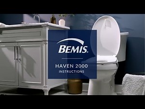 Bemis Haven 2000 Installation for Standard Toilet and Concealed Trapway Toilet