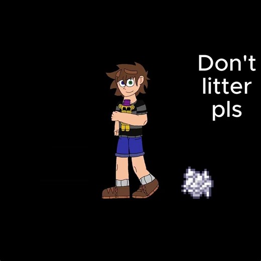 Bianca Alves HATES Littering (V2) #shorts #fnaf #fnafmemes #childrenrekindled #fivenightsatfreddys