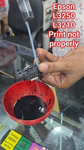 Epson L3250 L3210 Print not properly #epson #Services #printersupportsoftware