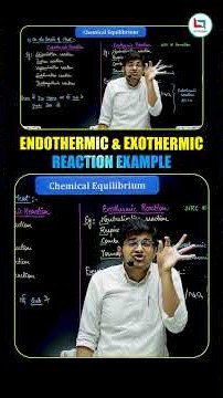 Quick revision: Endothermic & Exothermic Reaction #neetpreparation #neet #chemistry