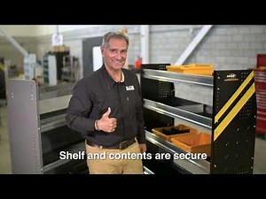 Ranger Design Commercial Van Shelving System - Tested for Toughness