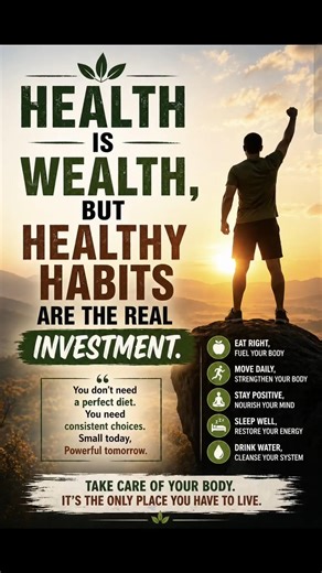 Your Health is Your Real Wealth