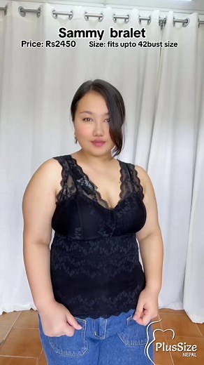 2.7K views · 15 reactions | Sammy Bra-letComfortable and stylish Designed only for you #shopping #plussizenepal #offer #inner #lingerie #plussize #fashion #curves #curvygirl #release #official #fyp #trending #viral #outlook # | Plus Size Nepal | Facebook