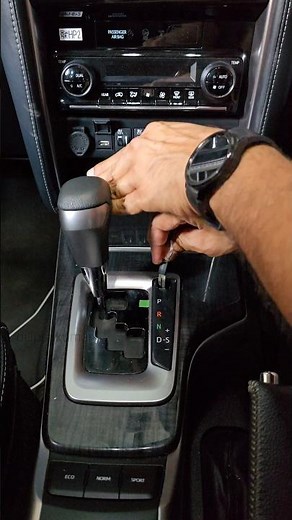 How to release shift lock in an automatic car in a breakdown
