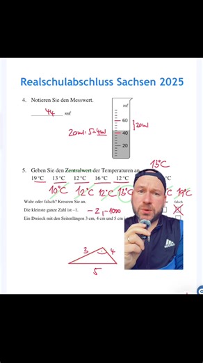 Realschulprüfung Sachsen 2025: Hilfsmittelfrei bestehen
