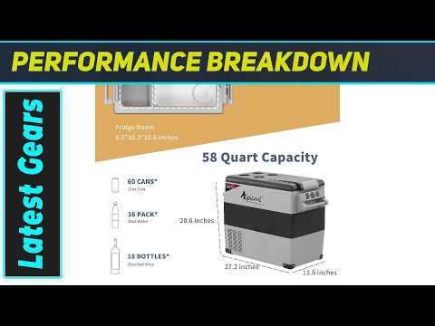 Alpicool LGCF55: Powerful 52 Quart Car Freezer for Any Adventure!