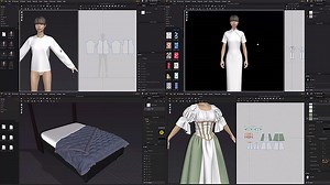 総尺多分18時間半！衣装作成CGソフト『Marvelous Designer』。公式から入門動画90本アップされたぞー！Tシャツ、寝具、チャイナドレス、中世風の衣装等 | CGトラッキング