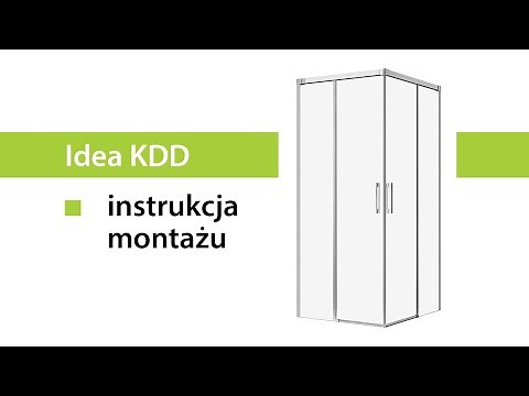 Radaway Idea KDD - Montaż kabiny prysznicowej