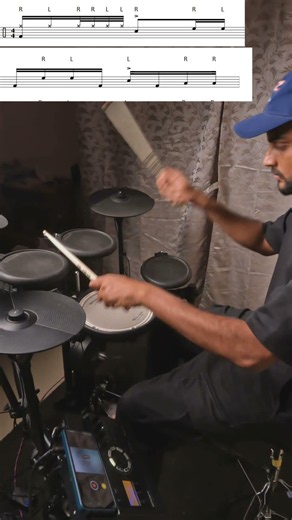Simple Linear Drum Fill That Sounds Pro! 🥁#drums