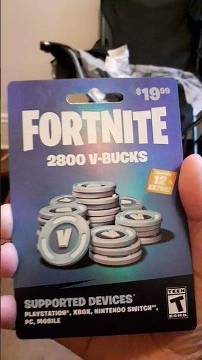 quickly redeem the fortnite v-bucks card at www. epicgames.com/redeem