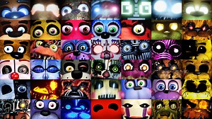 Five Nights at Freddy's series Jumpscares from 2014 - 2020 Subscribe to my Youtube for latest video! https://www.youtube.com/c/DarkTaurus Special Thanks to Dewaansh Sharma for the Help Wanted footages! Sub to him: https://www.youtube.com/channel/UCGzn0Jc-NvlJtoBs4P0eoKg FNAF 1-4, Halloween Edition, Sister Location, Freddy Fazbear's Pizzeria Simulator. Ultimate Custom Night, Help Wanted, Curse of Dreadbear, Special Delivery, and unreleased jumpscares from the trailers. Timestamps: 0:00 - FNAF 1 0