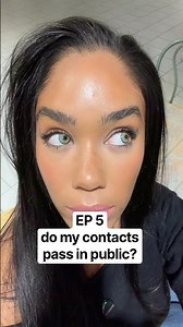 do my contacts pass in public? Testing HAZELNAD by nada lens
