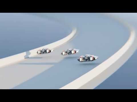 Cinematic Sci-Fi Hover Race | Blender Cycles Animation