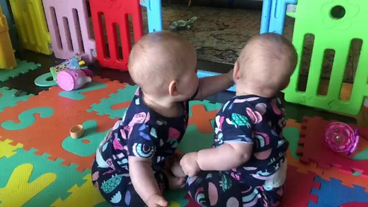 Adorable Baby Twins Fighting Over Pacifier | Cute Funny Baby Videos