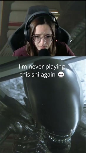 The scariest horror game ever 😭 #alienisolation #horrorgame #gameplay #gamingcommunity