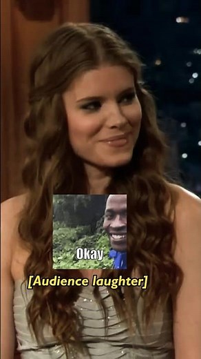 The Rizzor of Late Late Show Strikes Again.. the lovely Kate Mara