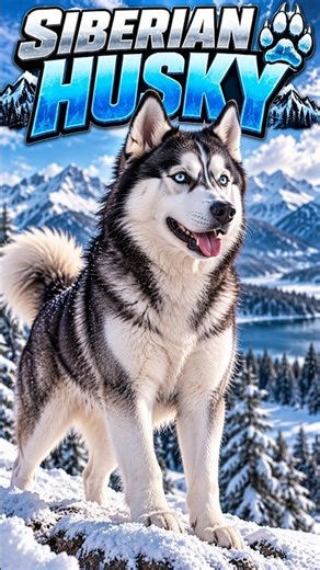 Siberian Husky: The Arctic Sled Dog Built for Endurance!