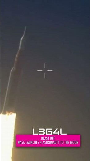 Blast Off! NASA Artemis II sends four astronauts to the moon! Historic launch #news #nasa #moon