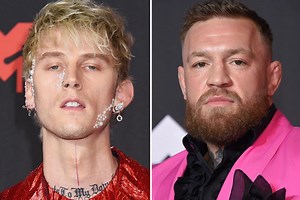 Machine Gun Kelly fans claim VMA brawl with Conor McGregor was fake