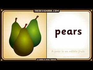 PEAR: How to pronounce the English word pear