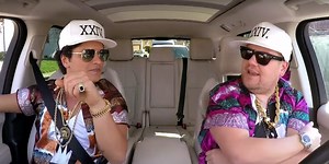 Bruno Mars' "Carpool Karaoke" Is 24K Magical