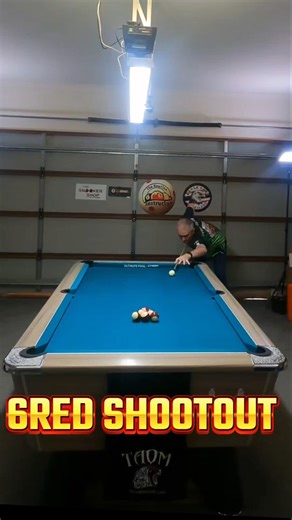 6 Reds Shootout – Insane Speed! Fastest Clearance Challenge! #SHORTS