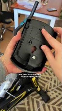 Comprei uma bicicleta ergométrica spinning Link: https://mercadolivre.com/sec/1Pqe8se