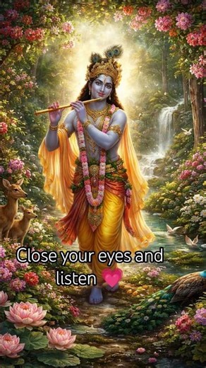 listen this music 🎶#krishnavani #motivation #lifelessons #viralvideo #feed #shorts #flute #geetagyan
