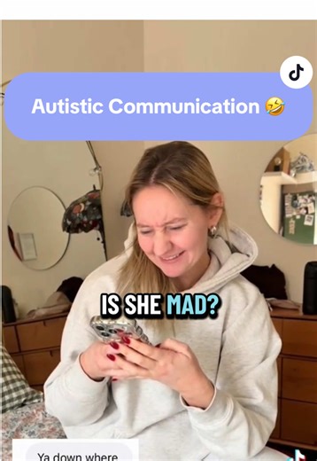 @The Ranch ⬅️ my autistics may relate 🤣 Go follow them! This videos too relatable haha. Writing to people via lines makes no sense to me.