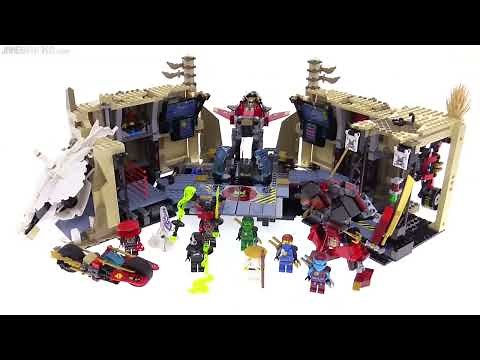 🔄 LEGO Ninjago 2016 Samurai X Cave Chaos review! 70596 re upload