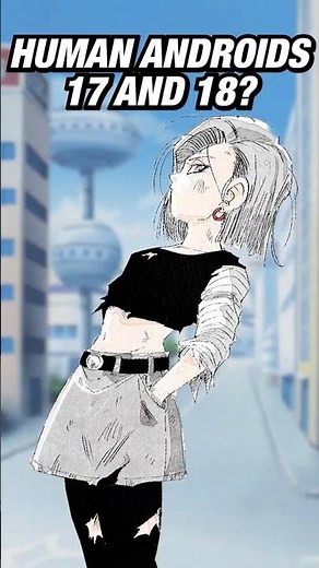 Android 18 and 17 WERE NOT ALWAYS ANDROIDS?