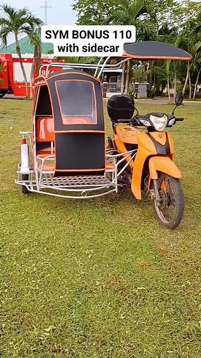 SYM BONUS 110 with sidecar #SymBonus110 #sidecar #fbreelsviral #fbreelsfypシ゚viral #fbreels #fbreelsvideo #sidecarformotorcycle | Orly Sidecar Tv