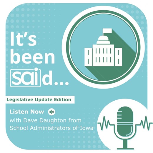 Legislative Update with Dave Daughton — Feb. 6, 2026 | School Administrators of Iowa