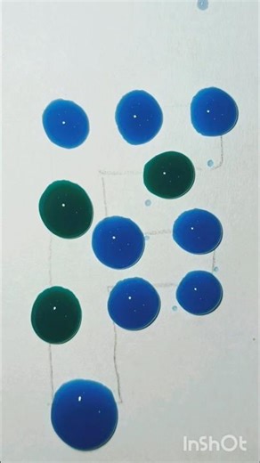 colour drops water mix #art #colourmixing #colouring #colors