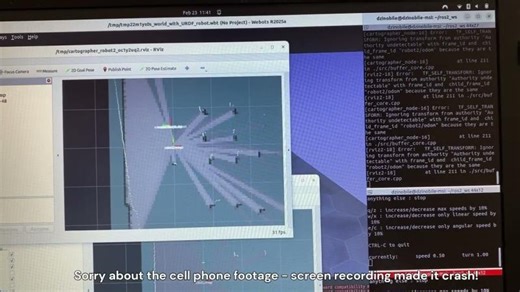 Webots multi robot with Nav2 and SLAM | Daniel Zinobile