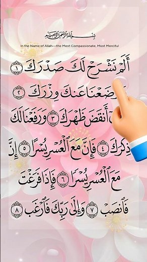 Surah Alam Nashrah (Ash-Sharh) Beautiful Recitation | Relaxing Quran Tilawat | Qari Sanaullah Hijazi