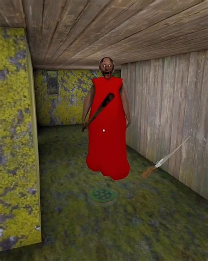 Red granny freezing trap 💀 #grannygames #granny #grannyvsgrannygame