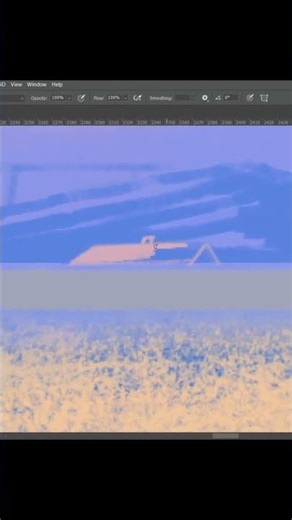 Creating a Dreamy Landscape 🌾 | Digital Painting Tutorial #digitalart #speedpaint #landscape