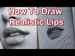 🎨 Ultimate Lip Drawing Tutorial: From Basic Structure to Realism ✍️
