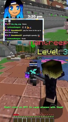 | creeper was looking at me weird | #shorts #fyp #minecraft #hypixel #hideandseek #bot |