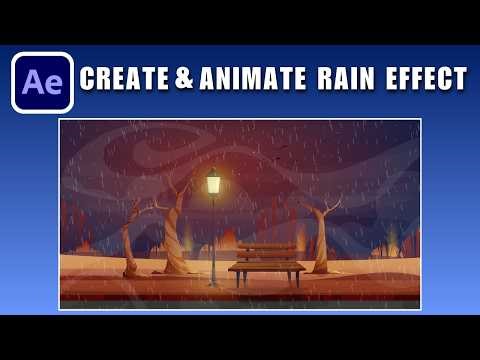 How to Create & Animate Rain with After Effects 2026
