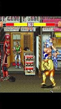 Blanka vs Chun-Li Deadly Fight - Street Fighter II #StreetFighterII #nostalgia #retrogaming #arcade