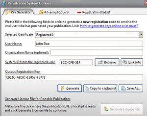 Generate Your Trial License Key